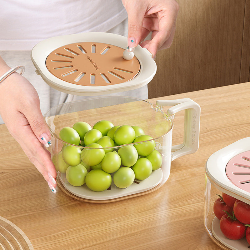 Fruit Vegetable Washing Bowl with Strainer