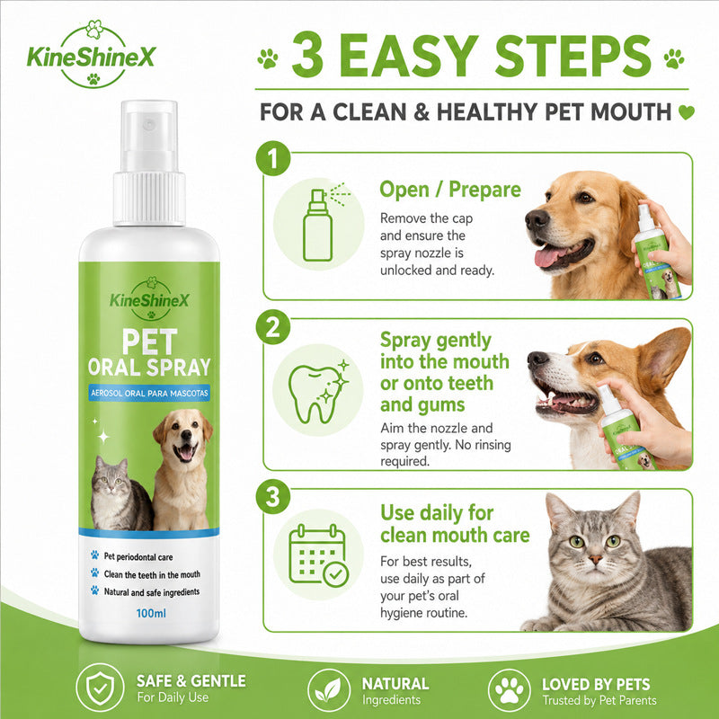Pet Oral Spray – Caring for Pet Periodontal Health