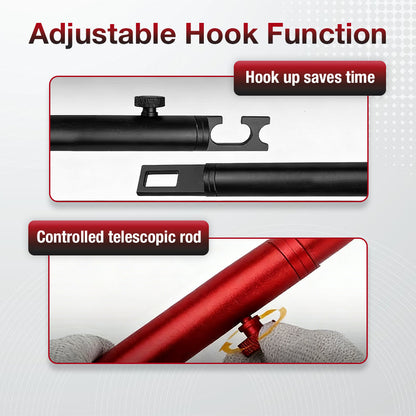 Car Door Bracket Retractable Support Rod