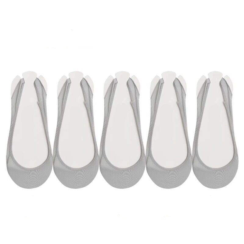 5 Pairs Of Boat Socks – Specially Designed Ultra-Low-Cut Half-Foot Socks