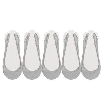 5 Pairs Of Boat Socks – Specially Designed Ultra-Low-Cut Half-Foot Socks