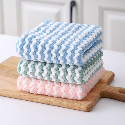 10 Pack Microfiber Cleaning Cloth, Absorbent Streak Free Lint Free Rags for Cleaning