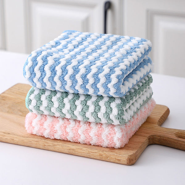 10 Pack Microfiber Cleaning Cloth, Absorbent Streak Free Lint Free Rags for Cleaning