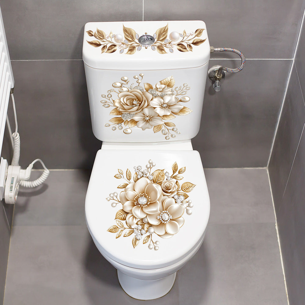 Toilet Lid Stickers – Waterproof Stickers In Various Designs