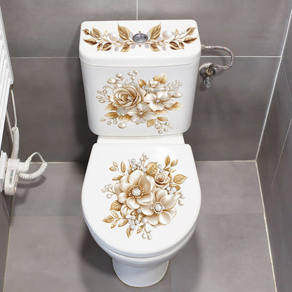 Toilet Lid Stickers – Waterproof Stickers In Various Designs