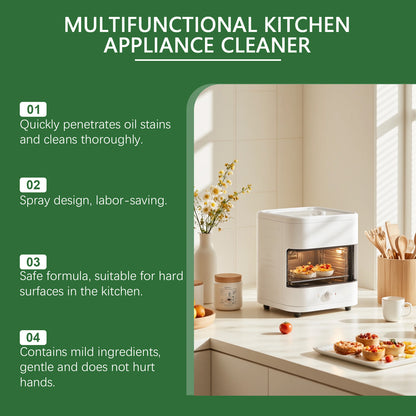 Powerful Kitchen Foam Degreasing Spray, Suitable For Various Appliances