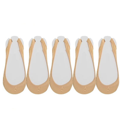 5 Pairs Of Boat Socks – Specially Designed Ultra-Low-Cut Half-Foot Socks