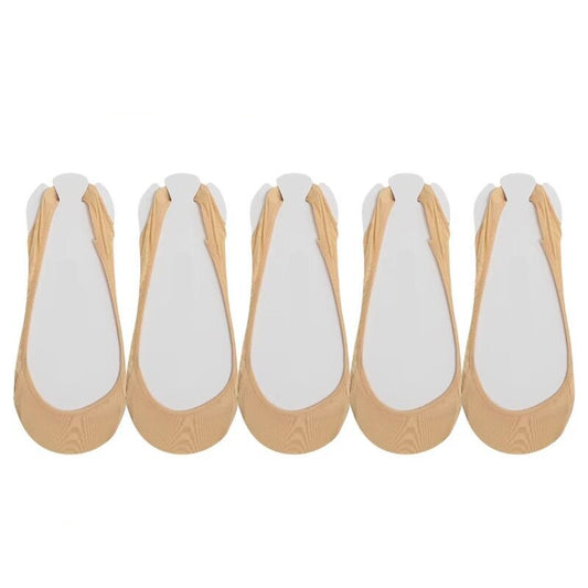 5 Pairs Of Boat Socks – Specially Designed Ultra-Low-Cut Half-Foot Socks
