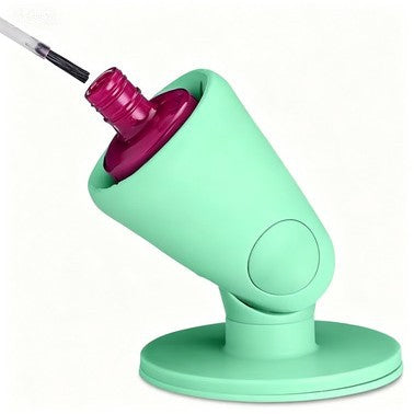 Smart grip Airlock Suction Untippable Nail Polish Bottle Holder