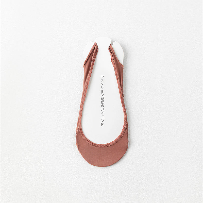 Invisible Socks for Women No Show Low Cut Forefoot Socks Anti Slip Elastic Breathable Liners