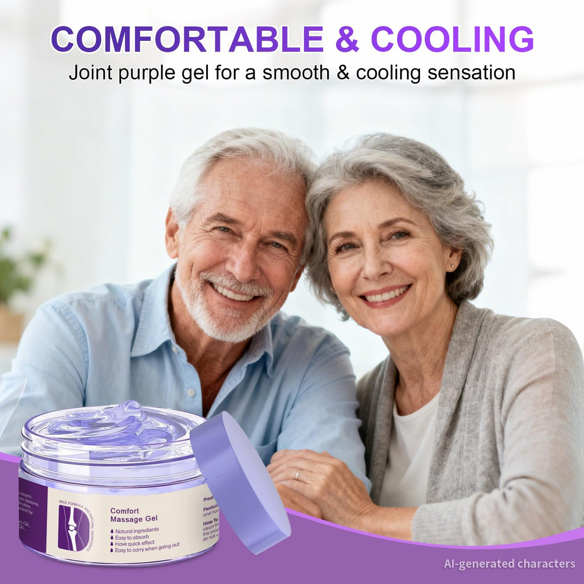 Joint Gel Purple Soothing Massage Gel