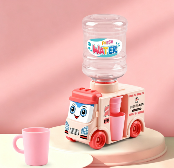 Mini water dispenser toy