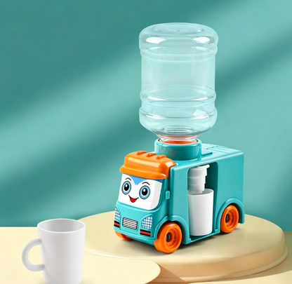 Mini water dispenser toy