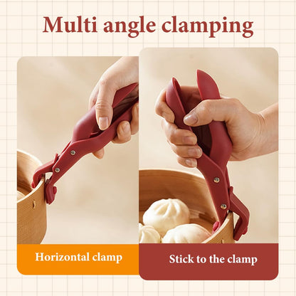 Multi-Purpose Anti-Scald Bowl Holder Clip for Kitchen
