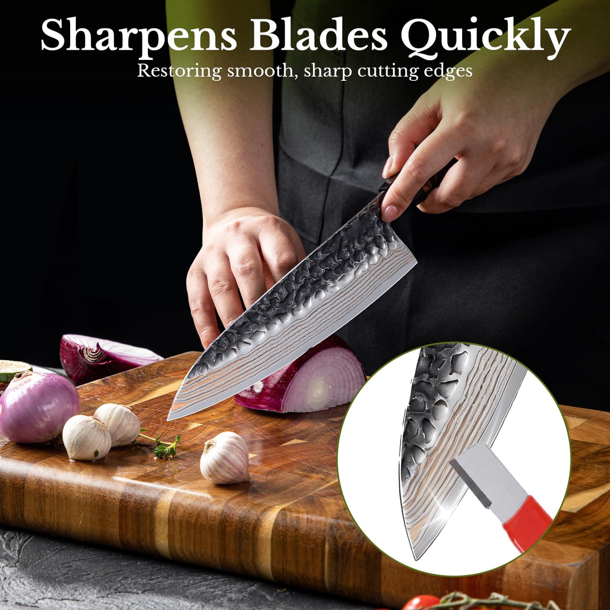 4 PCS Garden Tool Pruning Shear Blade Sharpener