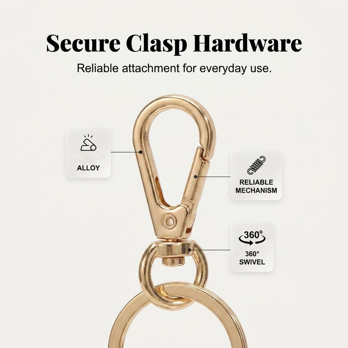 Mini Square Bag Pendant Keychain