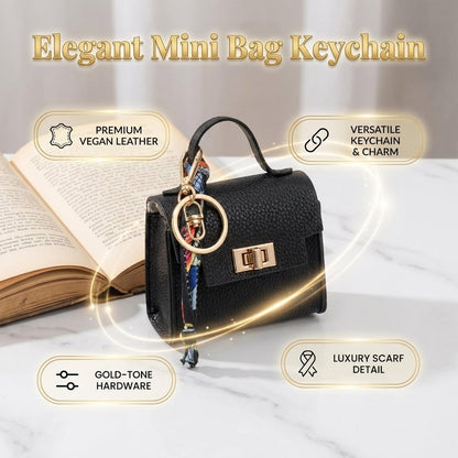 Mini Square Bag Pendant Keychain