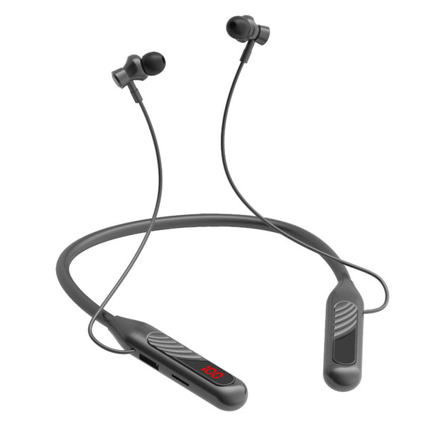 Neckband Wireless Headphones - Silicone In-Ear Headphones