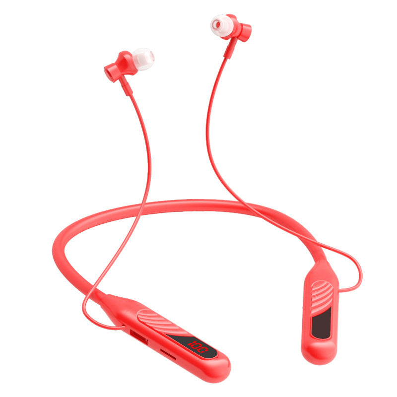Neckband Wireless Headphones - Silicone In-Ear Headphones