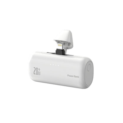 Mini Portable Charger USB-C Power Bank - Includes 5000mAh PD Fast Charging Battery