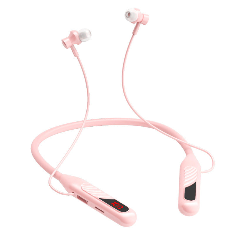 Neckband Wireless Headphones - Silicone In-Ear Headphones