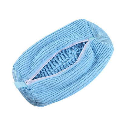 Reusable Shoe Washing Bag- Chenille Laundry Bag For Washer & Dryer
