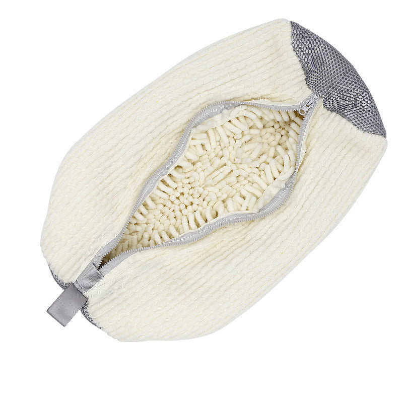 Reusable Shoe Washing Bag- Chenille Laundry Bag For Washer & Dryer