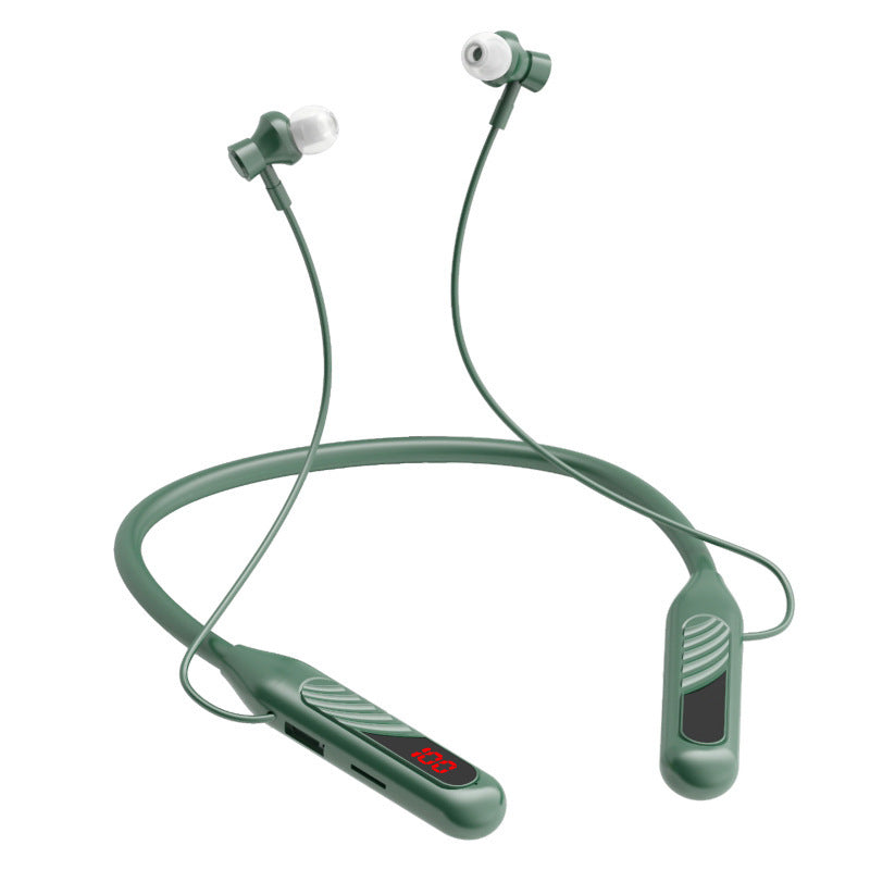 Neckband Wireless Headphones - Silicone In-Ear Headphones