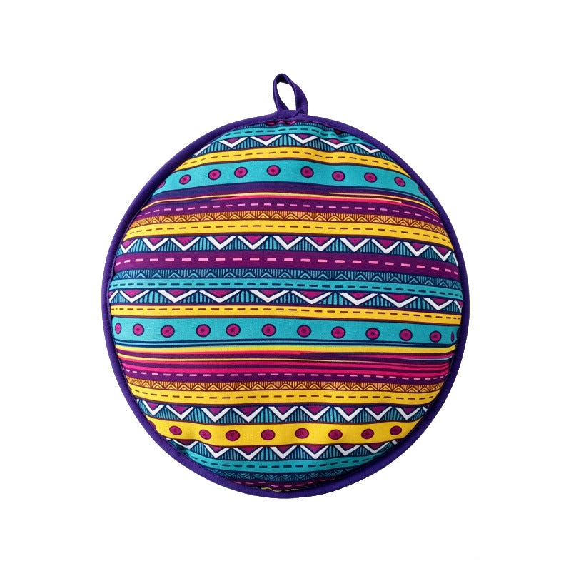 12-Inch Round Decorative Pattern Tortilla Warmer Pouch
