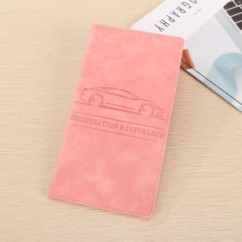 Car Registration And Insurance Card Holder, Car Document Holder