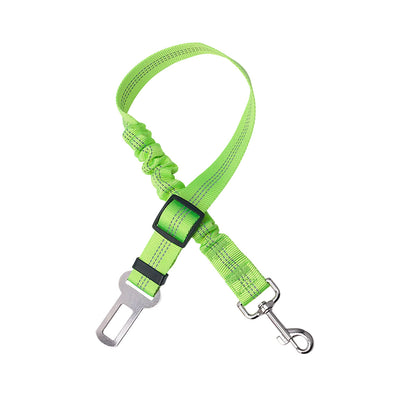 Adjustable Dog Seat Belt, for Vehicle Nylon Pet Safety Seat Belts Heavy Duty & Elastic
