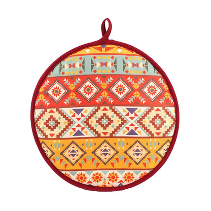 12-Inch Round Decorative Pattern Tortilla Warmer Pouch