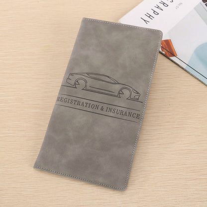 Car Registration And Insurance Card Holder, Car Document Holder