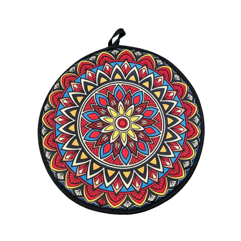 12-Inch Round Decorative Pattern Tortilla Warmer Pouch