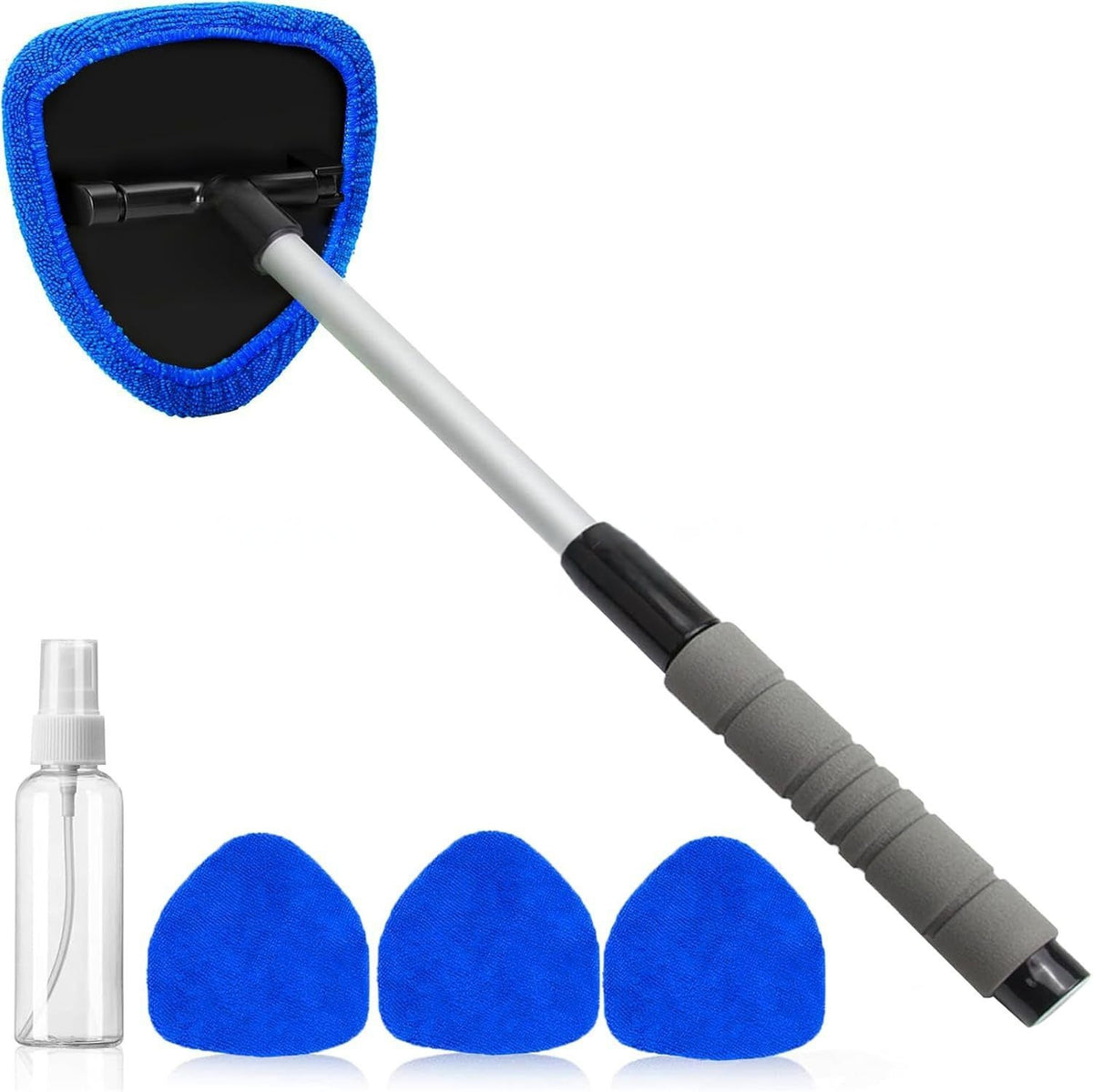 Windshield Cleaning Tool Kit, Microfiber Car Window Cleaner