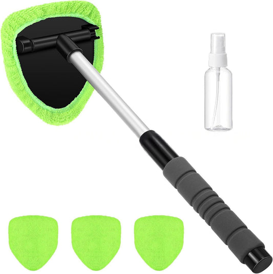 Windshield Cleaning Tool Kit, Microfiber Car Window Cleaner