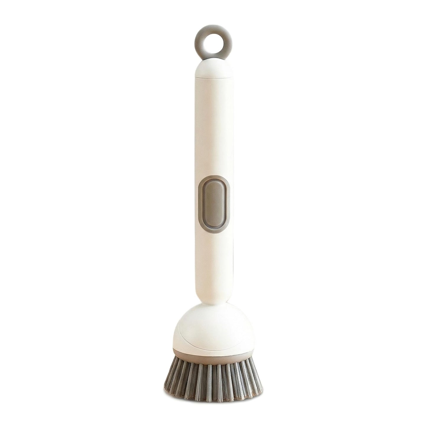 2 Psc Rotating Soap Dispensing Dish Brush Refillable