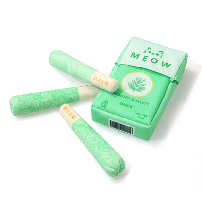 3-Pack Funny Cat Chew Toys Filled with 100% Pure Organic Catnip