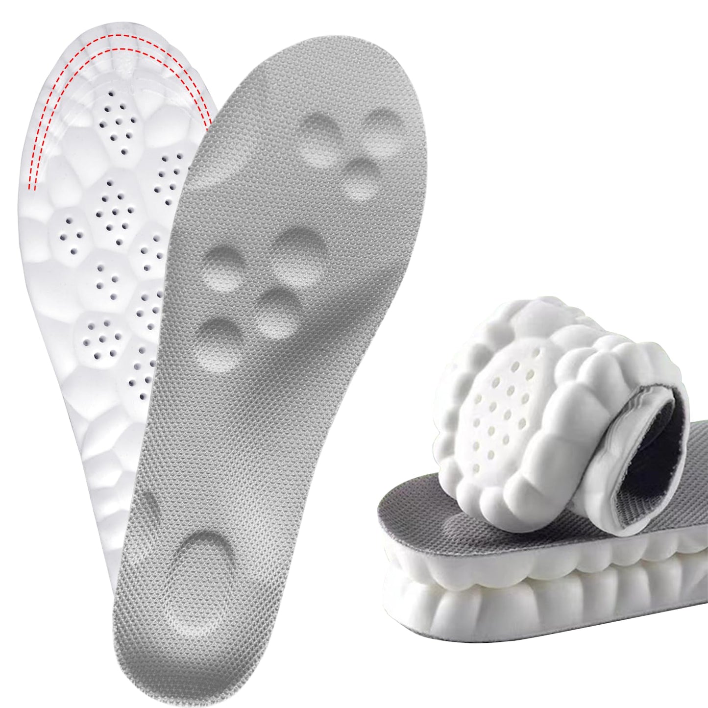 Two Pairs Cloud Soles for Men Women