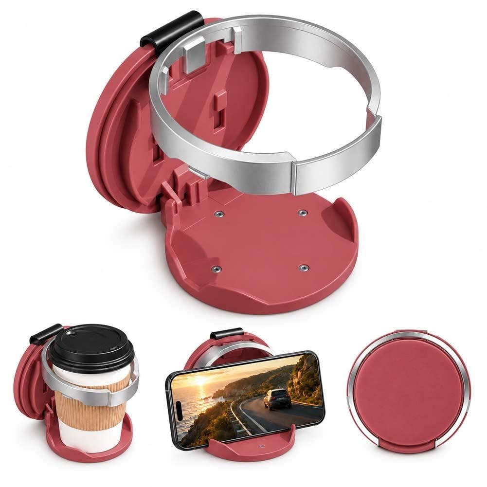 Multifunctional Foldable Car Door Cup Holder