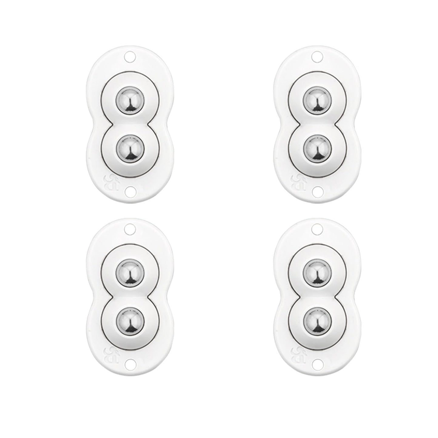 4 Pieces Matching Self-Adhesive Casters Appliance Roller