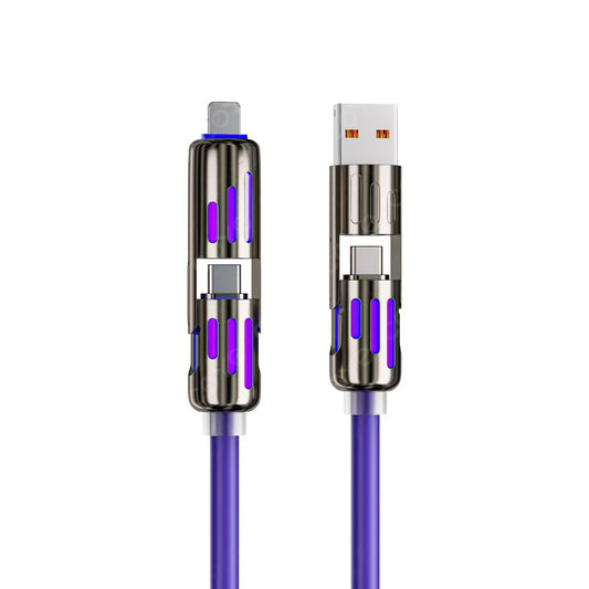 4 in 1 Charging Cable  with Light