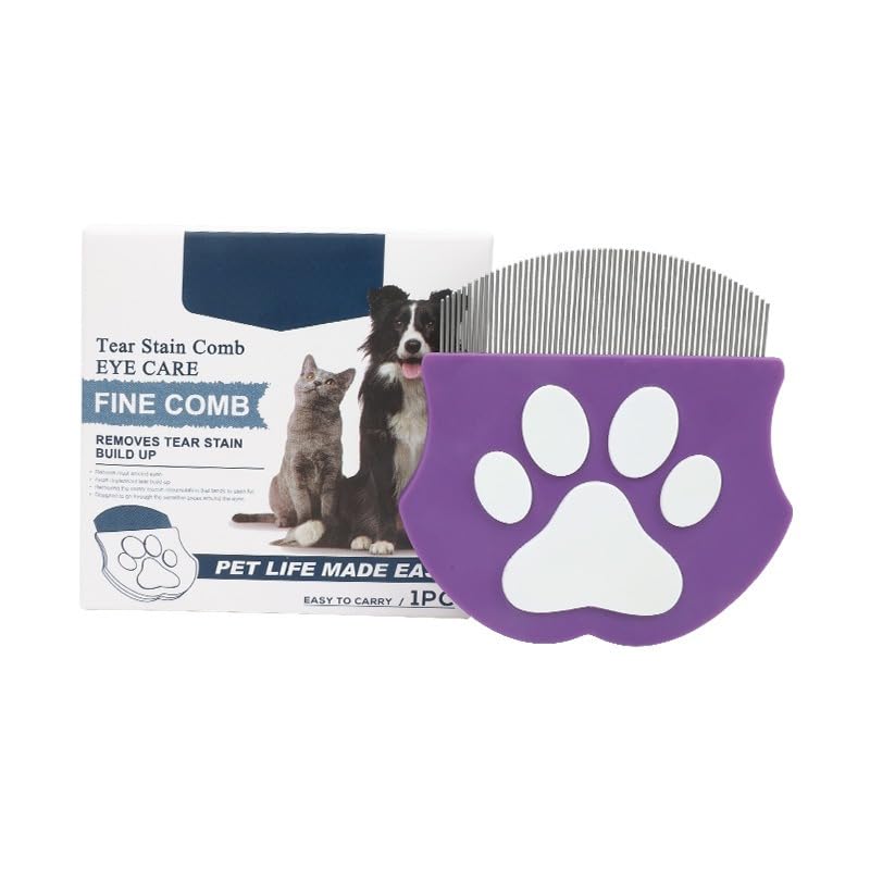 Pet Facial Comb Dog Cat Rabbit Wide-Tooth Comb