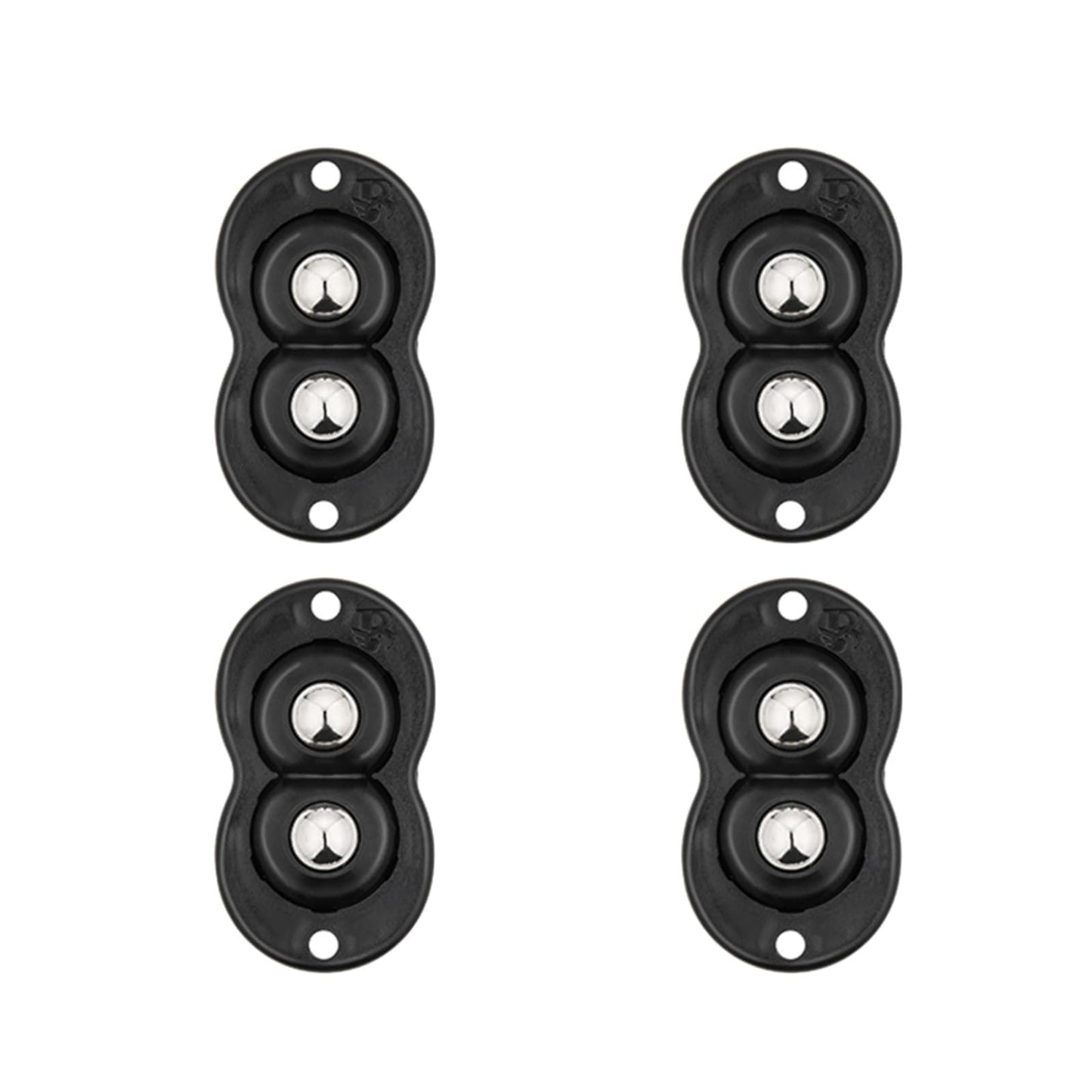 4 Pieces Matching Self-Adhesive Casters Appliance Roller
