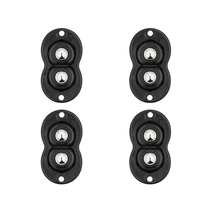 4 Pieces Matching Self-Adhesive Casters Appliance Roller
