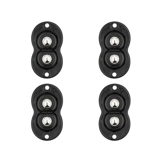 4 Pieces Matching Self-Adhesive Casters Appliance Roller