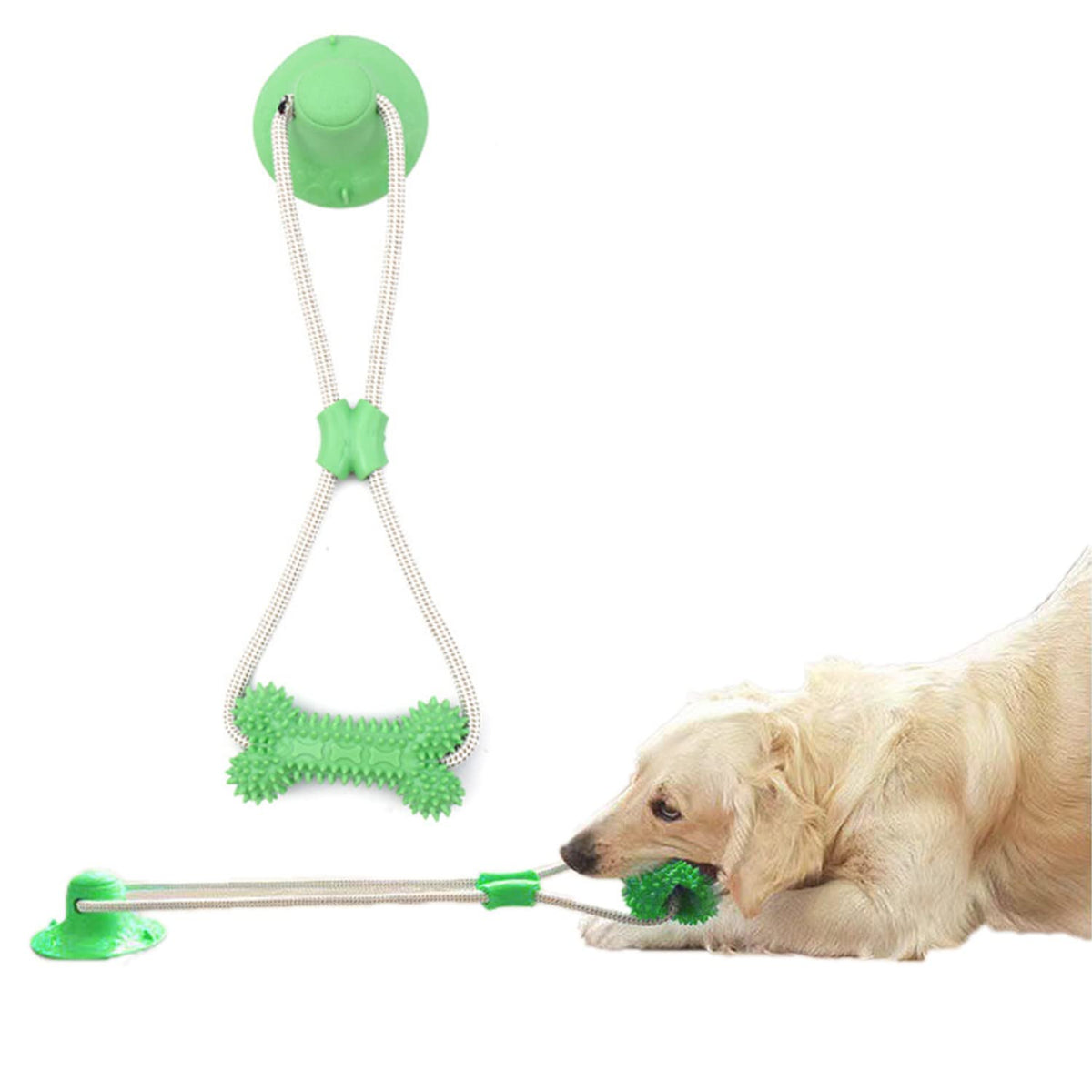 Dog Chew Suction Cup Tug of War Toy