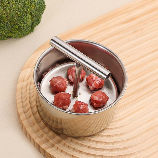 6/12 Balls Stainless Steel Meatball Maker