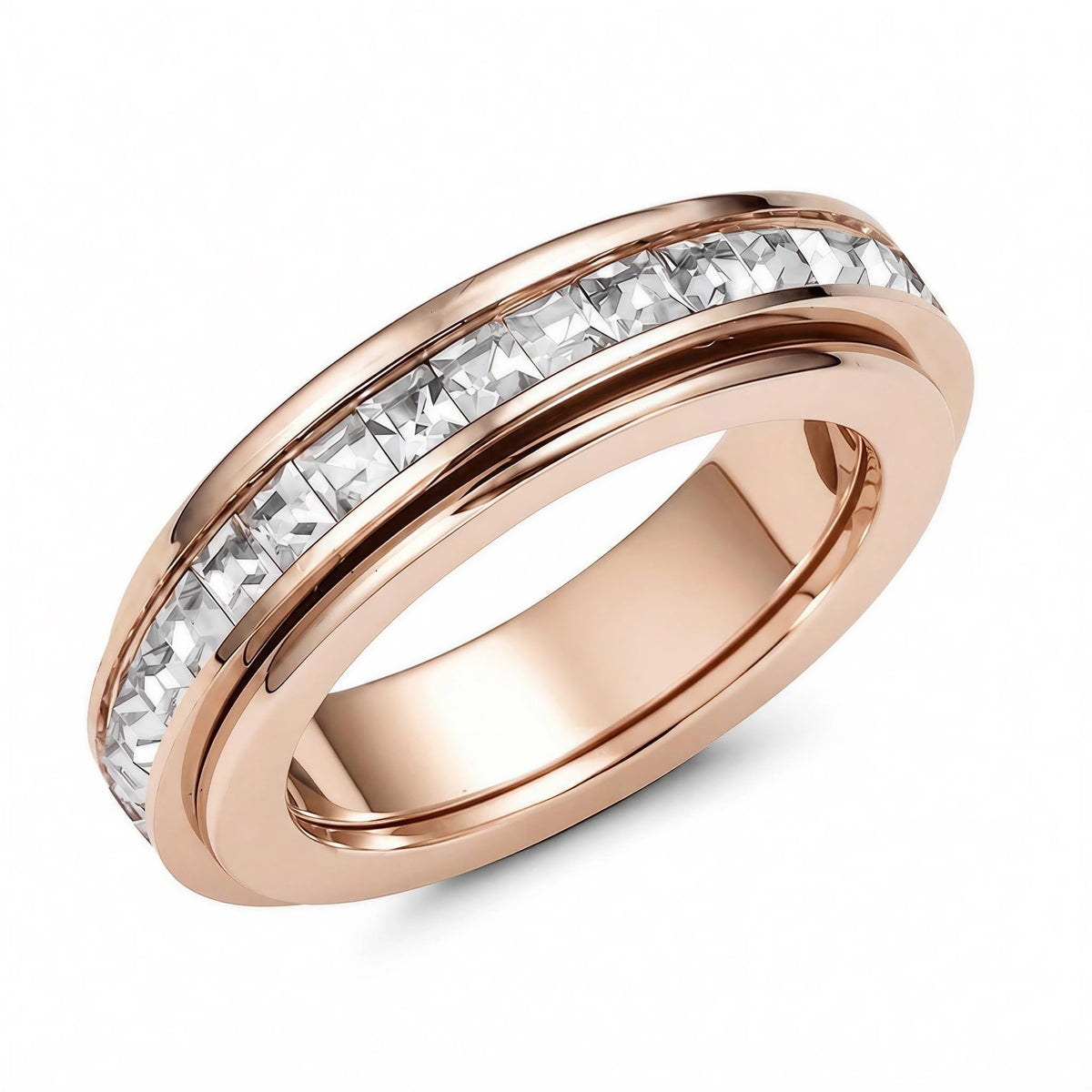 Titanium Fidget Rings for Women Anxiety Relasing