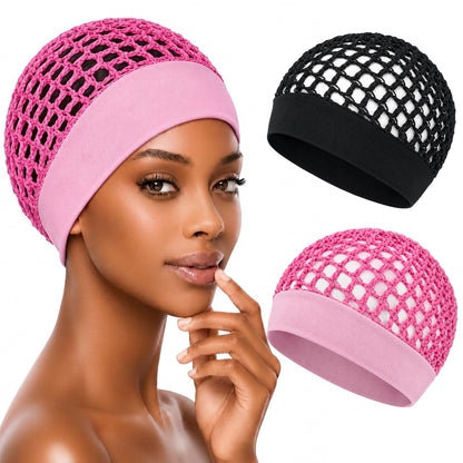 2Pcs Ultra-Wide Soft Band Crochet Hair Wrap